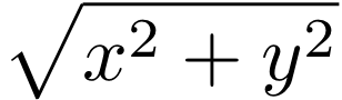 distance formula